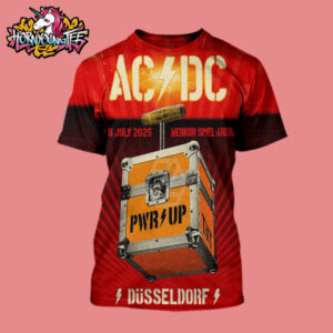 ACDC Düsseldorf Show At Merkur Spiel Arena On July 8 2025 Pwr Up Tour 2025 All Over Print Shirt
