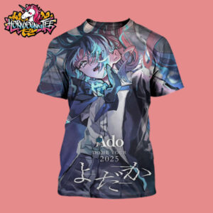 Ado Dome Tour 2025 Yodaka Official Poster All Over Print Shirt