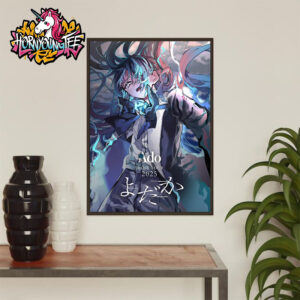 Ado Dome Tour 2025 Yodaka Official Poster Poster Home Decor Canvas