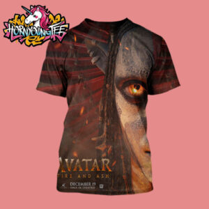 Avatar Fire And Ash Varang Look In Avatar Only In Theatres December 19 2025 All Over Print Shirt