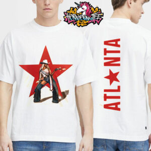 Beyonce Cowboy Carter Tour 2025 CCT Atlanta Night 1 Exclusive Merchandise At Mercedes-Benz Stadium On July 10 2025 T-Shirt Two Sided