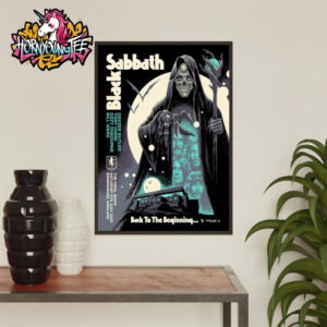 Black Sabbath The Final Show Event Back To The Beginning On July 5 2025 In Birmingham England Poster Home Decor Canvas