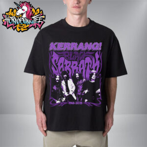 Black Sabbath x Kerrang Exclusive Tribute Tee 1968 – 2025 Unisex T-Shirt