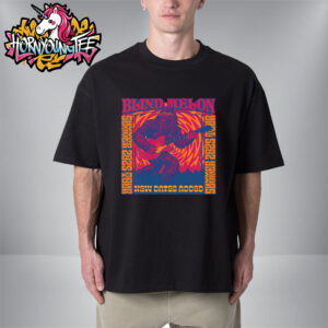 Blind Melon Poster Summer 2025 Tour Schedule Unisex T-Shirt