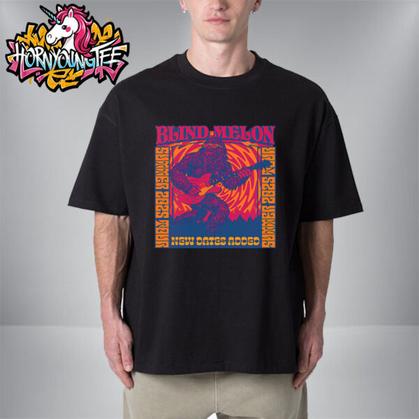 Blind Melon Poster Summer 2025 Tour Schedule Unisex T-Shirt