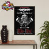Wu Tang Clan Detroit Limited Poster At Little Caesars Arena On July 8 2025 In Detroit MI Poster Home Decor Canvas