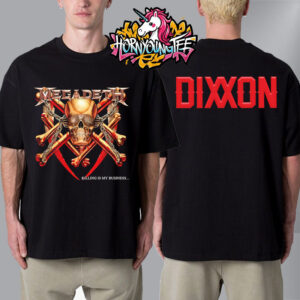 Dixxon x Megadeth Killing Is My Business Unisex T-Shirt Two Sides