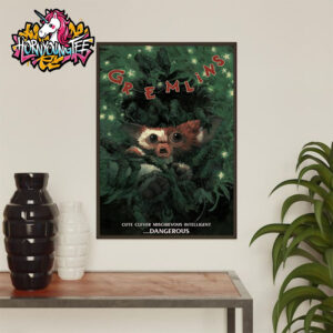 Gremlins 2 The Movie Cute Clever Mischievous Intelligent Dangerous Poster Home Decor Canvas