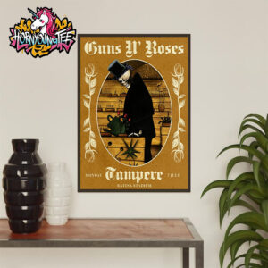 Guns N Roses Tampere Poster Show At Ratina Stadium On July 7 2025 Poster Home Decor Canvas