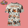 Kimetsu No Yaiba Demon Slayer Poster The Movie Infinity Castle Premiere On August 2025 Akaza Eyes All Over Print Shirt