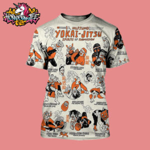 Half Sumo The Yokai Jitsu Sprits Of Submission All Over Print Shirt