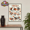 Kimetsu No Yaiba Demon Slayer Poster The Movie Infinity Castle Premiere On August 2025 Akaza Eyes Poster Home Decor Canvas