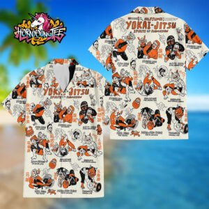 Half Sumo The Yokai Jitsu Sprits Of Submission Regular Hawaiian Shirt