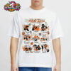 Kimetsu No Yaiba Demon Slayer Poster The Movie Infinity Castle Premiere On August 2025 Akaza Eyes Unisex T-Shirt
