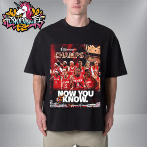 Indiana Fever Congrats The Champions WNBA Commissioner’s Cup 2025 Now You Know Unisex T-Shirt