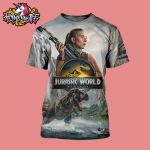 Jurassic World Rebirth Now Showing In Theaters All Over Print Shirt