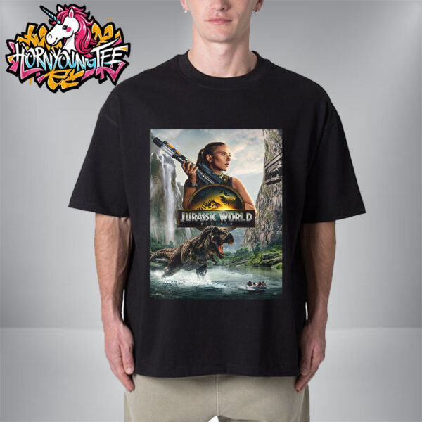 Jurassic World Rebirth Now Showing In Theaters Unisex T-Shirt