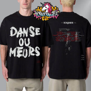 Lady Gaga The Mayhem Ball Tour 2025 2026 Danse Ou Meurs Dance Or Die Merchandise Tee Unisex T-Shirt Two Sided