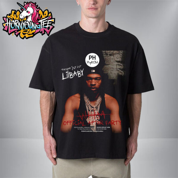 Lil Baby WHAM Official After Party At PH Night Club On July 1 2025 Unisex T-Shirt