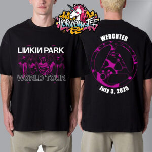 Linkin Park Werchter Exclusive Tee At Rock Werchter Festival On July 3 2025 In Werchter Belgium Unisex T-Shirt Two Sides