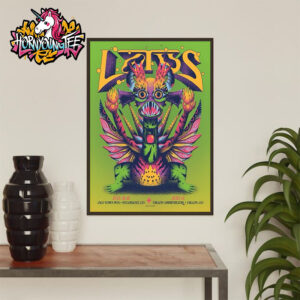 Lotus Band Colorado Exclusive Poster 3 Shows In Colorado On July 2025 Poster Home Decor Canvas