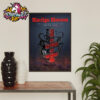 Wu Tang Clan Detroit Limited Poster At Little Caesars Arena On July 8 2025 In Detroit MI Poster Home Decor Canvas