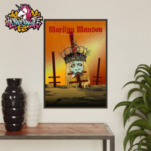 Marilyn Manson Poster Sacrilegious Poster Home Decor Canvas