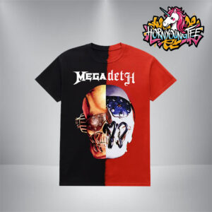 Megadeth The Killing Is My Business Celebrates 40 Years Anniversary Split Tee All Over Print T-Shirt