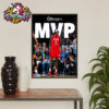 Indiana Fever Congrats The Champions WNBA Commissioner’s Cup 2025 Now You Know Poster Home Decor Canvas