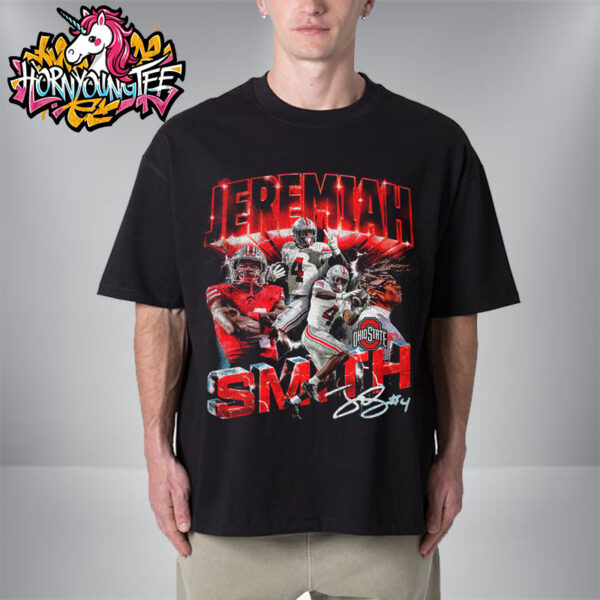 Ohio State Football Jeremiah Smith Merch Tee Pepper Retro 90s Unisex T-Shirt