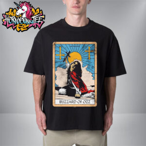 Ozzy Osbourne Back To The Beginning Final Show 2025 Blizzard Of Ozz Tarot Unisex T-Shirt