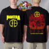 Pantera Band Exclusive Tee Snake CFH European And North American Tour 2025 Unisex T-Shirt Two Sided