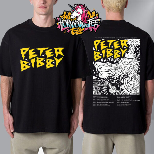 Peter Bibby On Tour 2025 Schedule Tour Dates Unisex T-Shirt Two Sided