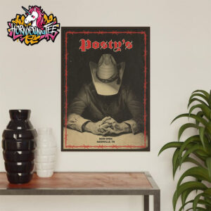 Post Malone Poster New Bar Posty’s Bar Open In Nashville Tennessee Poster Home Decor Canvas