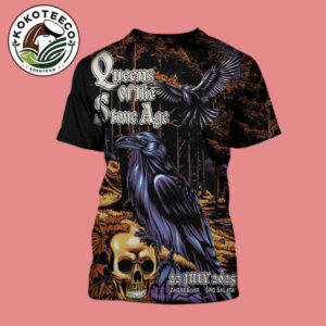 Queen Of The Stone Age Zagreb Night One July 22 2025 SRC Salata In Zagreb Croatia All Over Print Shirt