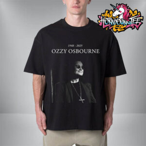 RIP Ozzy Osbourne 1948-2025 Thanks For The Memories Unisex T-Shirt