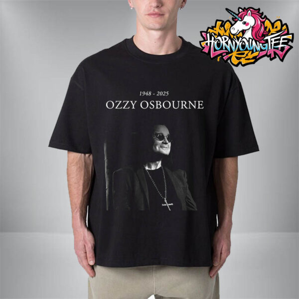 RIP Ozzy Osbourne 1948-2025 Thanks For The Memories Unisex T-Shirt