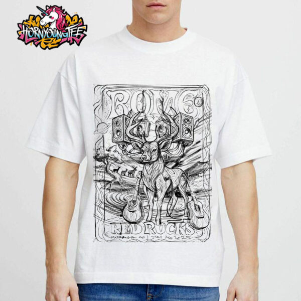Rome Live Solo At Red Rocks Amphitheatre On June 26 2025 In Morrison CO Unisex T-Shirt