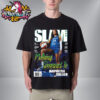 311 Band Poster Pittsburgh Tonight On July 1 2025 At Stage AE Outdoors In Pittsburgh PA Unisex T-Shirt
