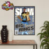 SLAM The Champs Issue Big Rings Shai Gilgeous Alexander OKC Thunder Poster Home Decor Canvas