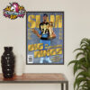 Carolina Hurricanes Welcome Home K’Andre Miller Poster Home Decor Canvas