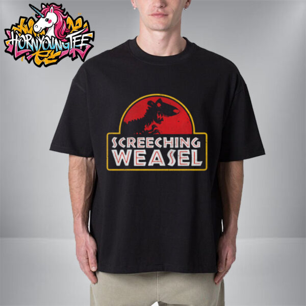 Screeching Weasel Jurassic Weasel Unisex T-Shirt