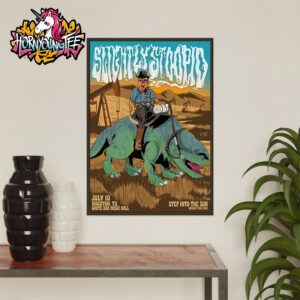Slightly Stoopid Houston Event Poster On July 10 2025 At White Oak Music Hall Step Into The Sun Summer Tour 2025 Poster Home Decor Canvas