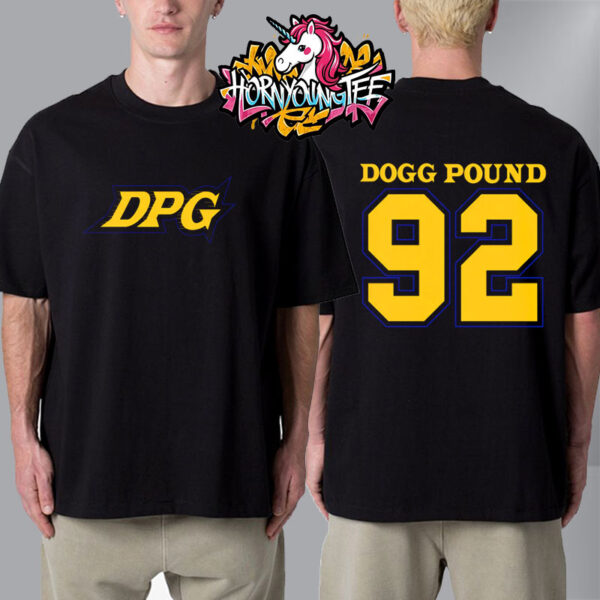 Snoop Dogg x Tha Dogg Pound Collection DPG 92 Merch Tee Unisex T-Shirt Two Sides