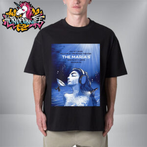 The Marias Austin City Limits Music Festival Season 51 Poster At The Moody Theater On July 8 2025 Unisex T-Shirt