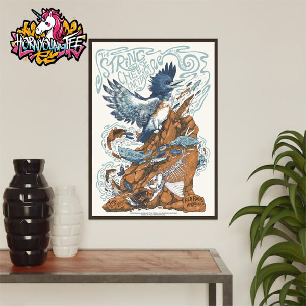 The String Cheese Incident Event Poster 2 Nights At Red Rocks In Morrison CO On July 18-19 2025 Keep The Dream Alive Poster Home Decor Canvas