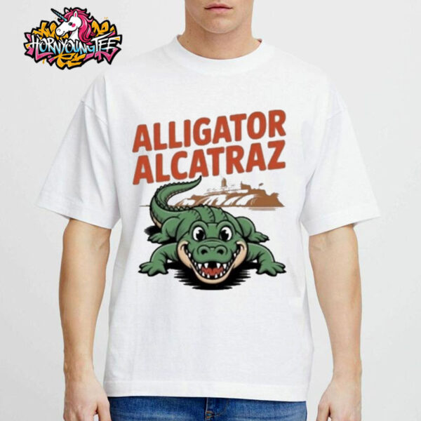 Vintage Alligator Alcatraz Unisex T-Shirt