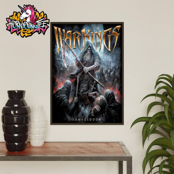 Warkings Armageddon New Album Released On July 4 2025 Poster Home Decor Canvas
