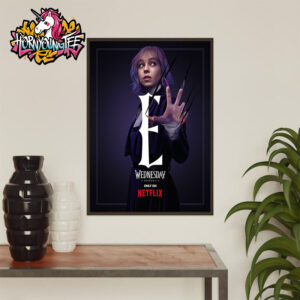 Wednesday Season 2 Character Poster Emma Myers as Enid Sinclair Poster Home Decor Canvas