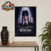 Wednesday Season 2 Premiere On Netflix On August 6 2025 Poster Home Decor Canvas